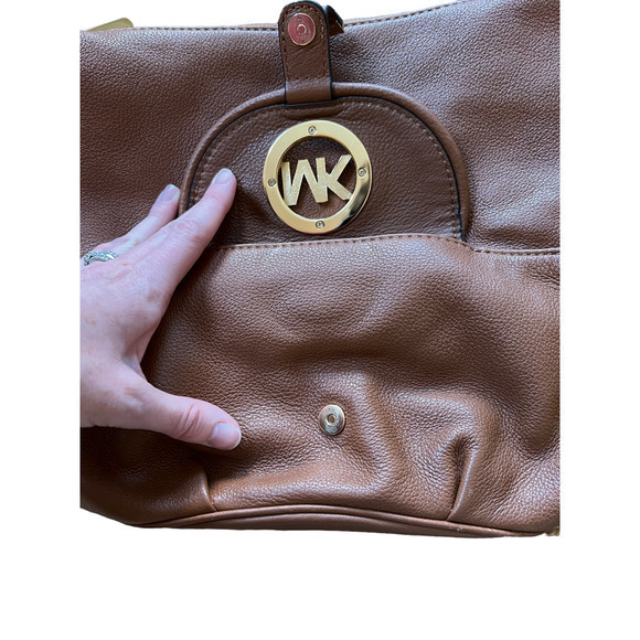 Michael Kors Fulton Leather Luggage Bag - Picture 4 of 11